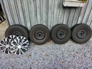 Vinterdæk mrk Hankook / stålfælge 