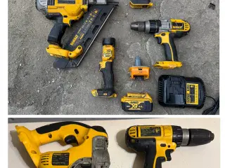DeWalt elværktøj - nu med stiksav, oplader