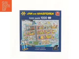 Jan van Haasteren cruise ship puslespil fra Jumbo (str. 25x25 cm)