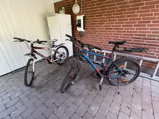To gamle cykler