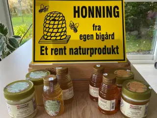 Honning fra egen bigård, sælges