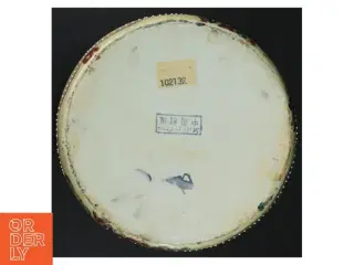 Stor kinesisk lågkrukke i keramik (str. H. 21 cm. ø. 18 cm)