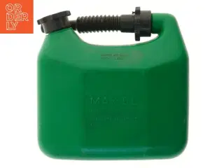 Grøn 5L reservedunk (str. 5 L 26x26 cm)