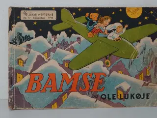 Harry Nielsen: Bamse og Ole Lukøje. Nr.19, 1944