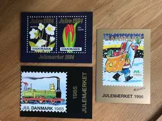 Souvenirmapper, Julemærker, Danmark