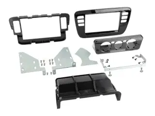 2-DIN radioramme Mii/Skoda Citigo/VW Up piano sort