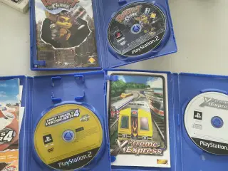 PlayStation 2 Spil - Ratchet & Clank, Tony Hawk's 