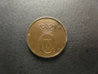 2 øre 1889 kv. 1+
