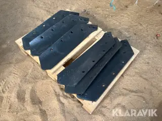 Plovskærer Kverneland 6 styk - 18 tommer