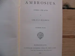 Chr. K.F. Molbech, Ambrosius, fra 1890