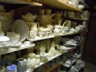 B & G spisestel f.eks. middagstallerken fra