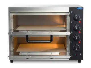 Kompakt pizzaovn 2 x 40 cm – 230 V