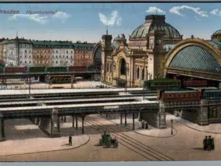 Dresden - Hauptbahnhof - Ubrugt