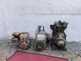 Gamle motorer 3 stk