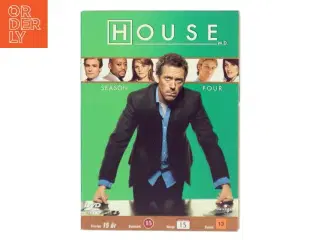 House Md Season 4 med Hugh Laurie (DVD)