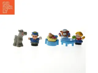Sæt med små figurer fra Little People (str. 6 cm)