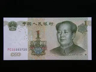 Kina  1 Yuan 1999  P895  Unc.
