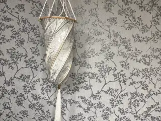 Elegant Venetiansk Silkekonolampe – Fortuny-stil