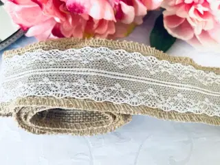 Blonde jute til håndarbejde 