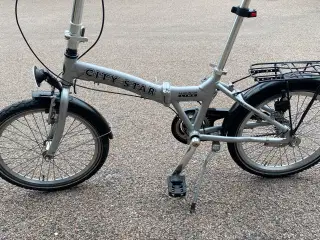 Foldecykel i Alu. 