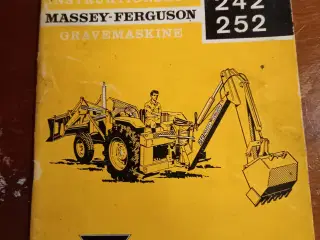 Instruktionsbog til Massey-Ferguson 242 og 252