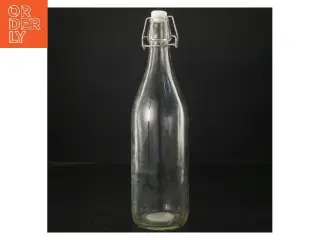 Glasflaske med patentlåg (str. 32,5 cm)