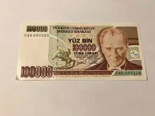 100000 Lirasi Turkey