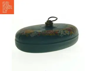 Antik varmedunk (str. 20 x 19 x 7 cm)