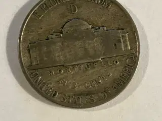 5 Cents USA 1945 D