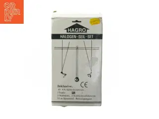 Hagro halogen seil-sæt fra Hagro