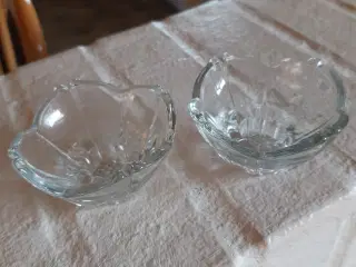 Glas lysestager 