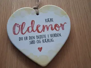 Hjerte med tekxt
