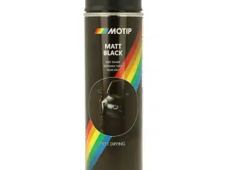 Motip Universallak sort mat 500ml.
