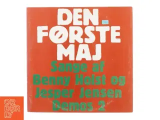Den 1 maj, Benny Holst og Jesper Jensen fra Demos (str. 30 cm)