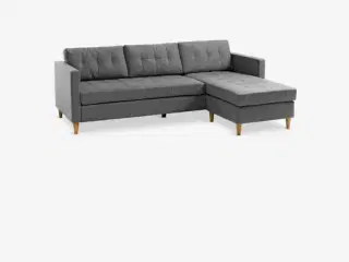 Falslev sofa med grå stof