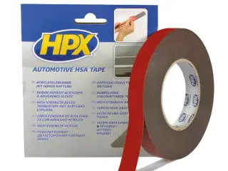 HPX dobbeltklæbende tape 9mm x 10m