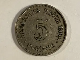 5 Pfennig Germany 1900