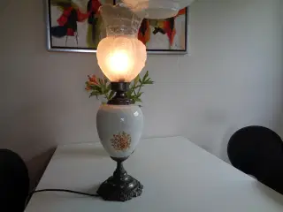 Antik bordlampe