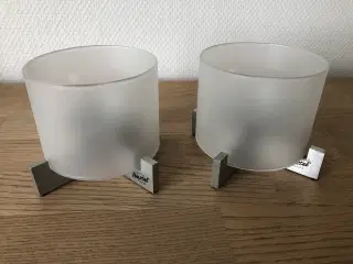 2 Herstal fyrfadsstager