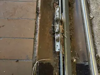 Portskinne 7 m med 2 dobbelt ruller 