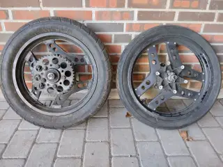 MC hjul formentlig Honda  GIVES VÆK