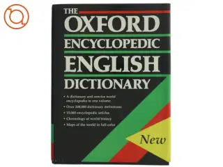 The Oxford Encyclopedic English Dictionary af Judy Pearsall, Bill Trumble (Bog)