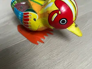 Optræk fugl bliklegetøj