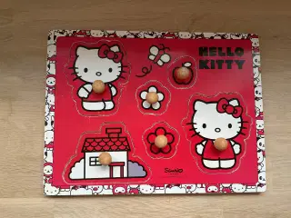 Puslespil med hello kitty