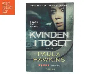 Kvinden i toget : thriller af Paula Hawkins (Bog)