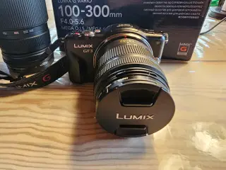 Panasonic Lumix GF3 og Lumix H-FS100300.. Ny pris