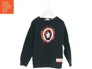 Børne sweatshirt med Captain America motiv fra H&M (str. 110)