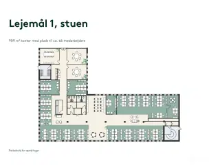 Fleksibelt og effektivt kontor i Søborgs erhvervskvarter