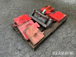 Vægtklodser 6 styk