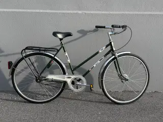 Mørkegrøn DBS retro damecykel